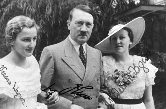 Hitler with  Wagner women