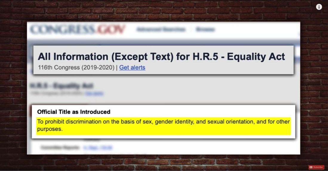 Screenshot 1 equality act