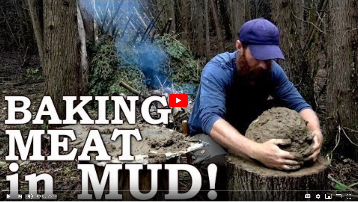 Screenshot 1baking meat in mud