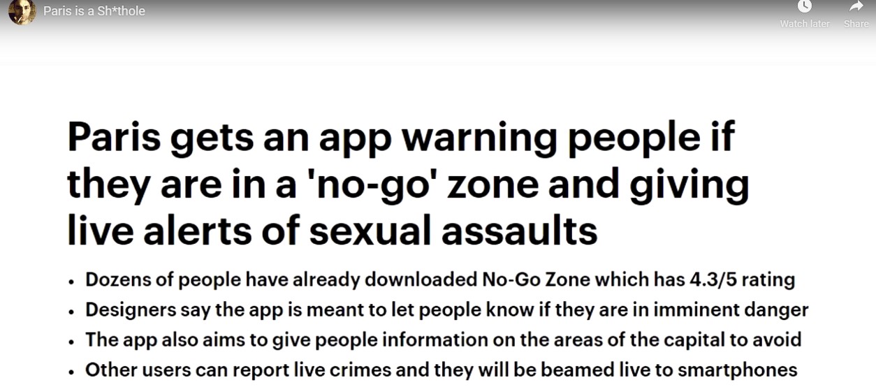 Screenshot 1no go zones