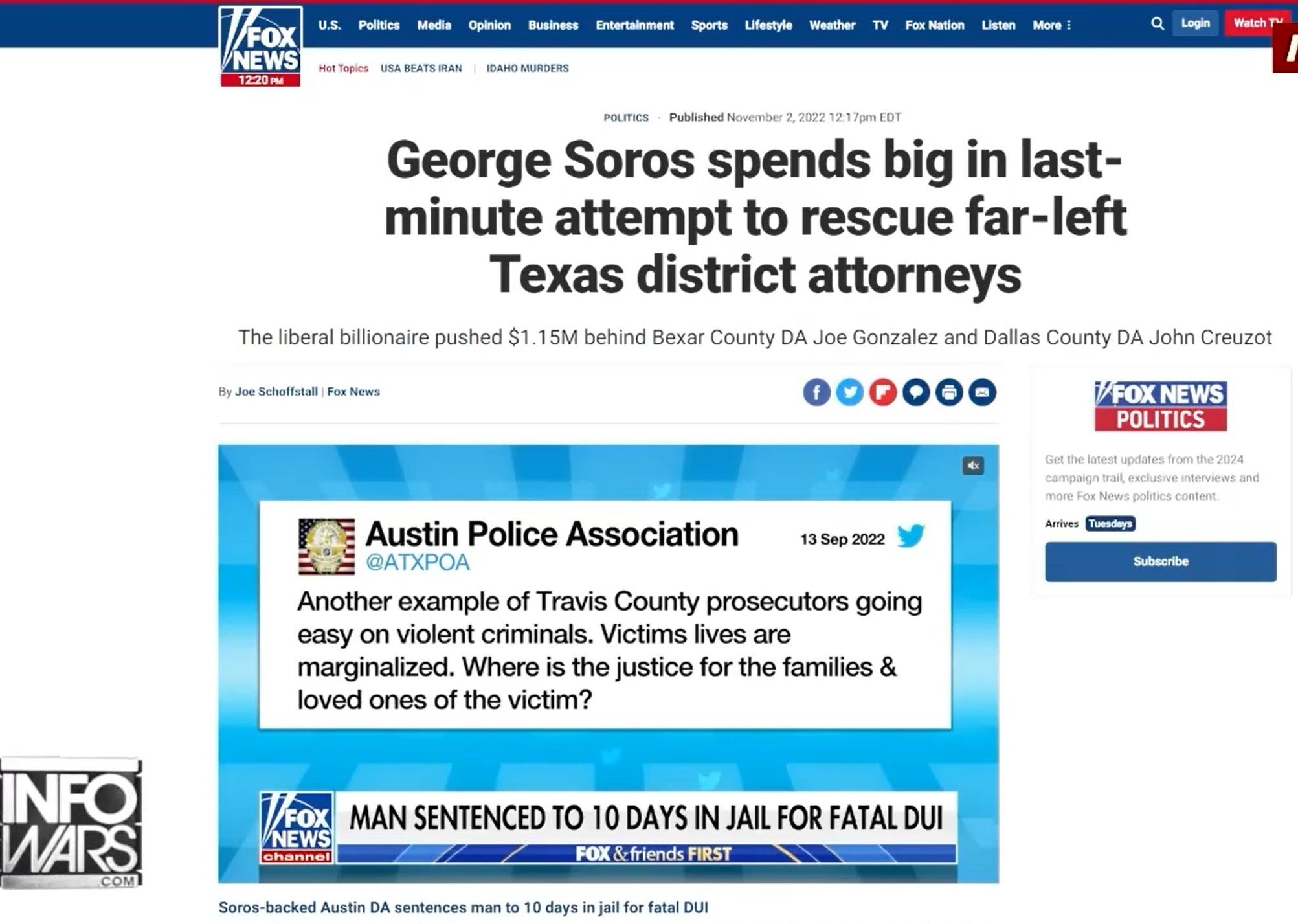 Screenshot 32soros spent big