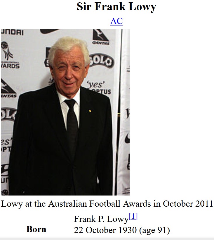 Screenshot 8sir frank lowy