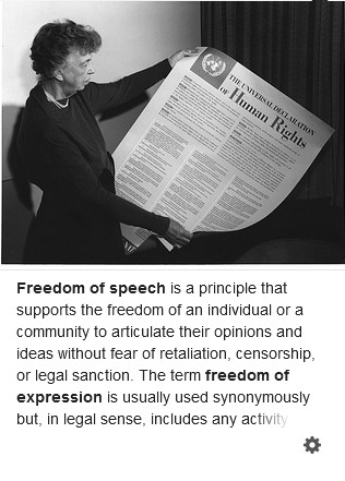 freedomof speech
