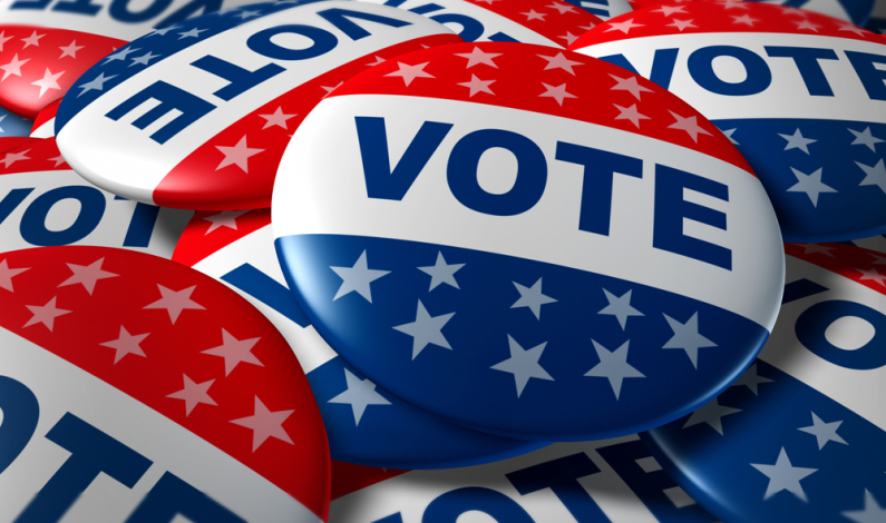 USA Voting Buttons